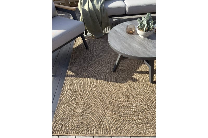 Wiltontæppe tæppe Natural Sun 200x290 cm - 200x290 cm - Tekstiler - Tæpper - Udendørs tæpper