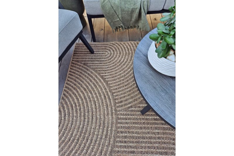 Wiltontæppe tæppe Natural Zen 200x290 cm - 200x290 cm - Tekstiler - Tæpper - Udendørs tæpper