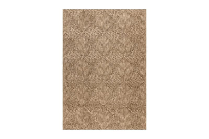 Wiltontæppe tæppe Naturlig Firkant 200x290 cm - 200x290 cm - Tekstiler - Tæpper - Udendørs tæpper