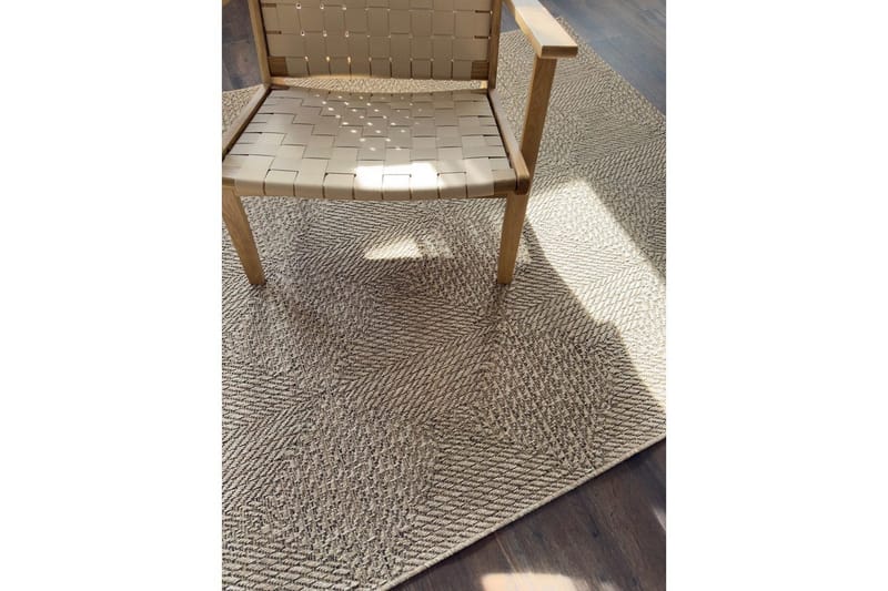 Wiltontæppe tæppe Naturlig Firkant 240x340 cm - 240x340 cm - Tekstiler - Tæpper - Udendørs tæpper