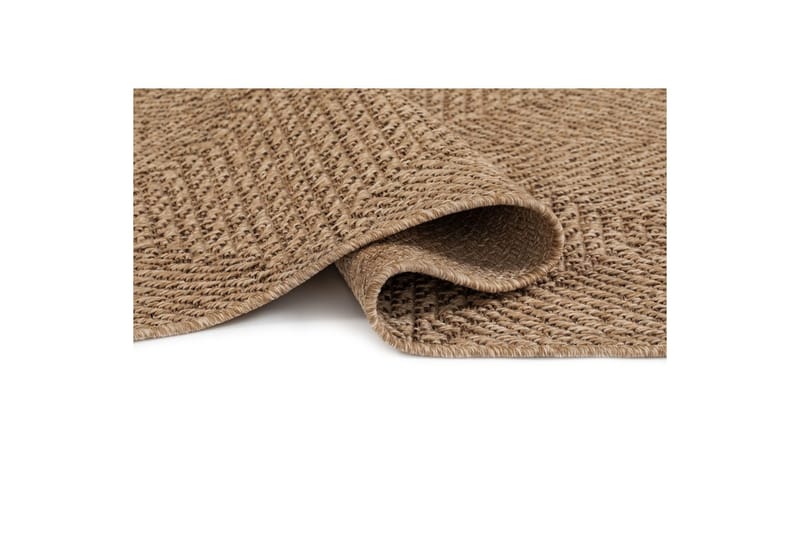 Wiltontæppe tæppe Naturlig Firkant 240x340 cm - 240x340 cm - Tekstiler - Tæpper - Udendørs tæpper