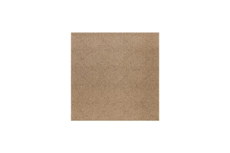 Wiltontæppe tæppe Naturlig Form 280x280 cm - 280x280 cm - Tekstiler - Tæpper - Udendørs tæpper