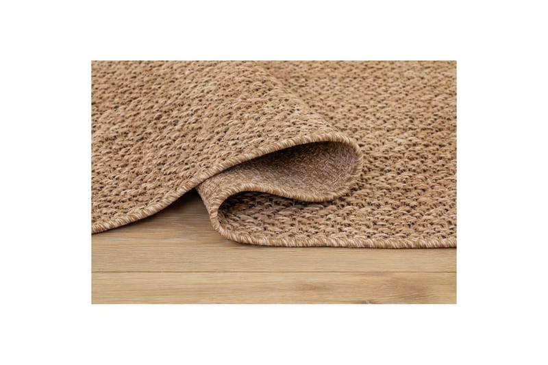 Wiltontæppe tæppe Naturlig Ramme 200x200 cm - 200x200 cm - Tekstiler - Tæpper - Store tæpper
