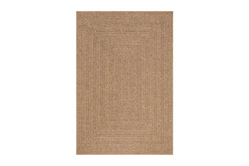 Wiltontæppe tæppe Naturlig Ramme 280x380 cm - 280x380 cm - Tekstiler - Tæpper - Udendørs tæpper
