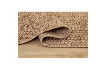 Wiltontæppe tæppe Naturlig Ramme Oval 240x340 cm - 240x340 cm - Tekstiler - Tæpper - Store tæpper