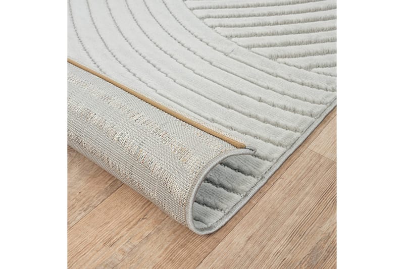 Wiltontæppe tæppe Orlando Modern 200x290 cm, Grå - 200x290 cm, Grå - Tekstiler - Tæpper - Udendørs tæpper
