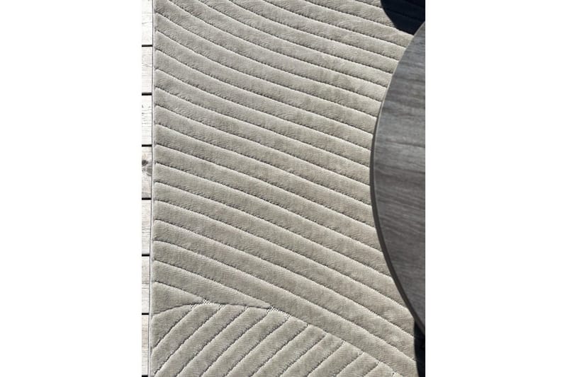 Wiltontæppe tæppe Orlando Modern 200x290 cm, Grå - 200x290 cm, Grå - Tekstiler - Tæpper - Udendørs tæpper