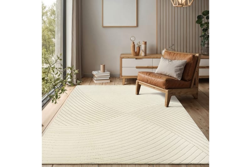 Wiltontæppe tæppe Orlando Modern 200x290 cm, Natur - 200x290 cm, Natur - Tekstiler - Tæpper - Udendørs tæpper