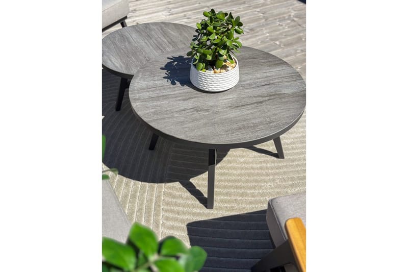 Wiltontæppe tæppe Orlando Modern 240x340 cm, Grå - 240x340 cm, Grå - Tekstiler - Tæpper - Udendørs tæpper