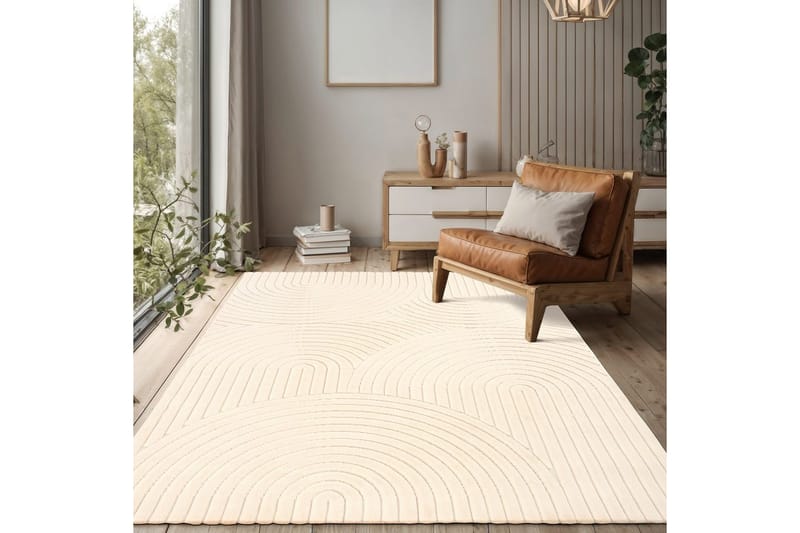 Wiltontæppe tæppe Orlando Zen 200x290 cm, Jute - 200x290 cm, Jute - Tekstiler - Tæpper - Udendørs tæpper