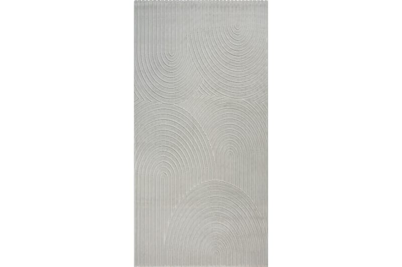 Wiltontæppe tæppe Orlando Zen 80x150 cm, Grå - 80x150 cm, Grå - Tekstiler - Tæpper - Udendørs tæpper