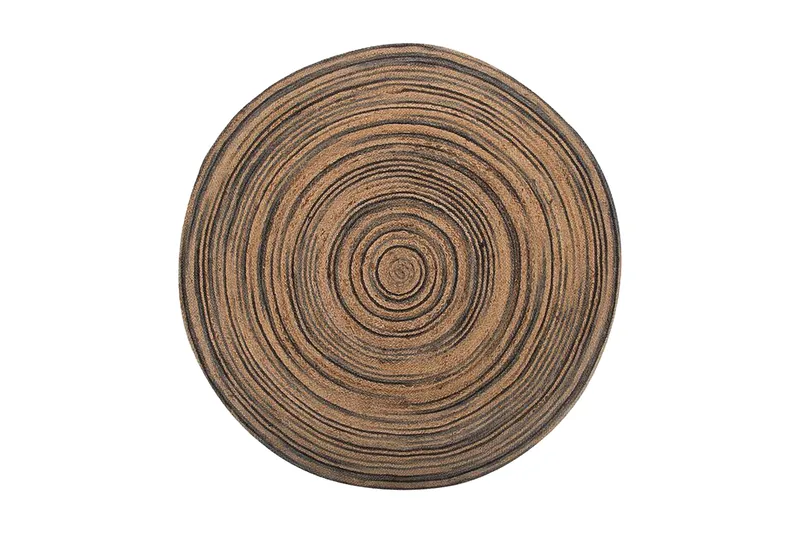 Yatharth tæppe rund 140 cm, Beige