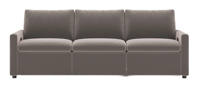 Barsele 3-personers Elektrisk Reclinersofa, Brun