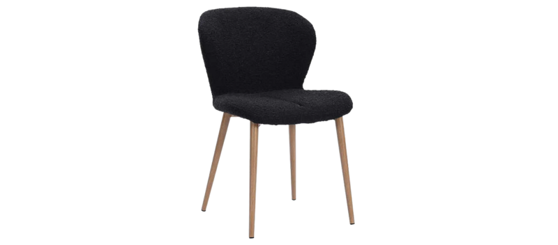 Tuktut Spisebordsstol, Sort