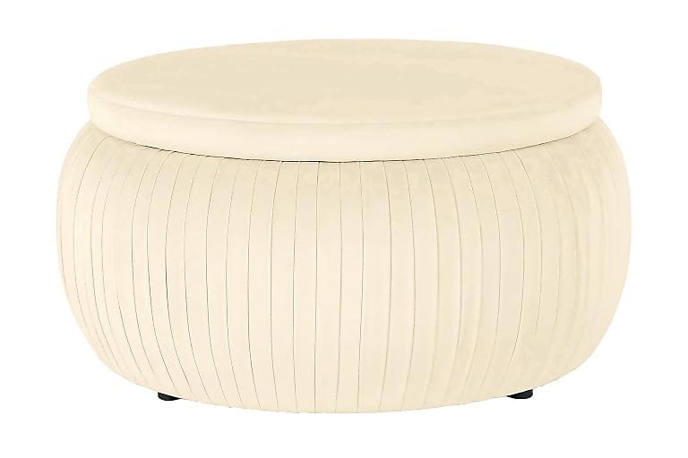 Ottoman & siddepuf med opbevaring