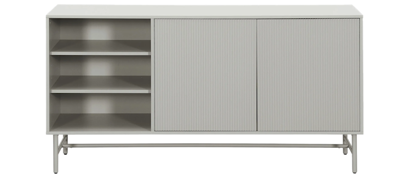 Matterhorn Konsolbord - Sidebord 40 cm dyb 157 cm bred 80 cm høj, Beige