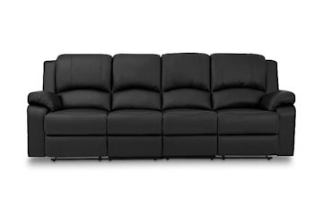 4 personers biografsofa & reclinersofa
