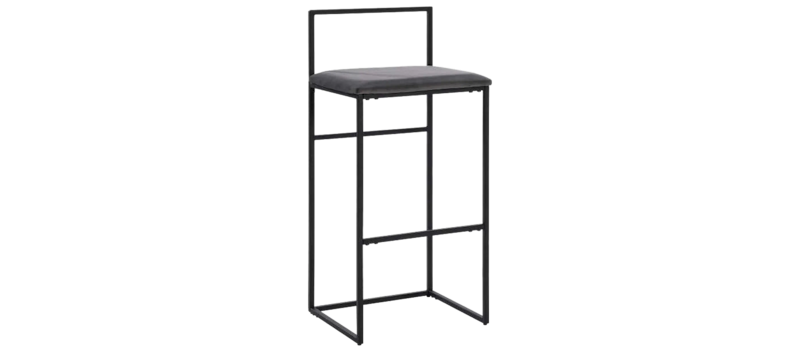 Pan Barstol 93 cm, Sort