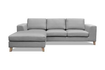 2-personer sofa med chaiselong