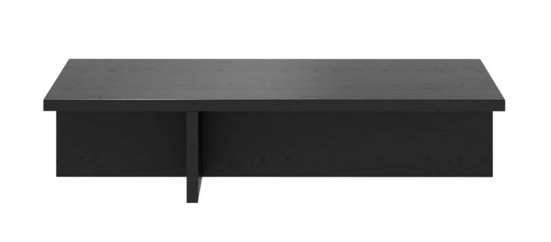 Töreboda Sofabord Rektangulært 120 cm, Sort træ look
