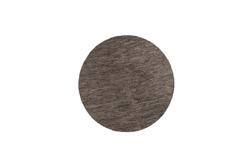 Birka Uldtæppe Rundt 300 cm, Antracit