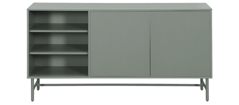 Matterhorn Konsolbord - Aflastningsbord 40 cm dyb 157 cm bred 80 cm høj, Grøn